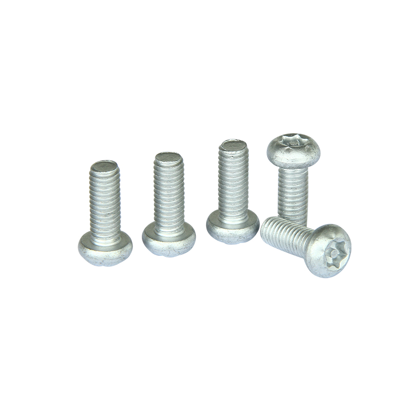 Machine Screw 6-32 x 1/2" Tamper-Proof Security Machine Screw - Button 6-lobe Torx center pin Head