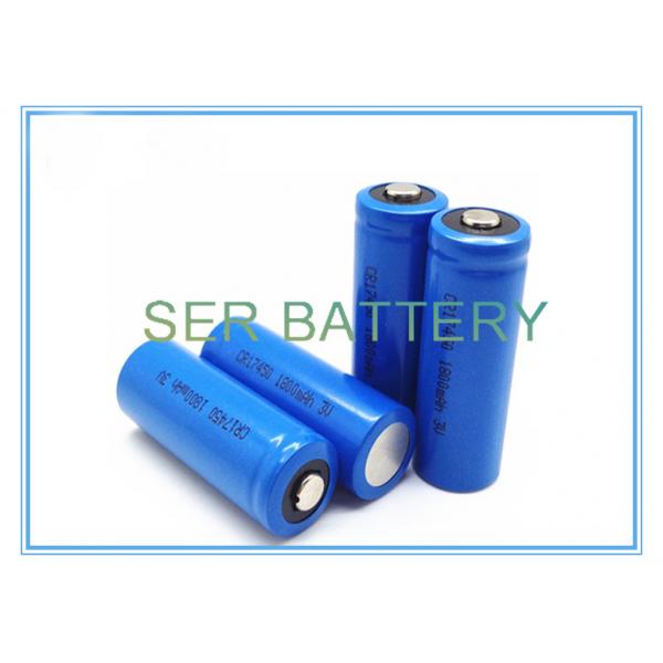 Quality LiMNO2 Lithium Manganese Oxide Battery 3V CR17450 for sale