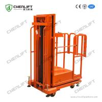 China SEP Model 2.7m 3.3m 4m 4.5m Semi Electric Order Picker Platform Safe And Reliable factory