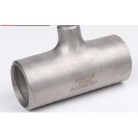 China Seamless Butt Welding Straight Tee  22”*22”  SCH-STD  Alloy 400  ASTM/UNS N04400 for sale