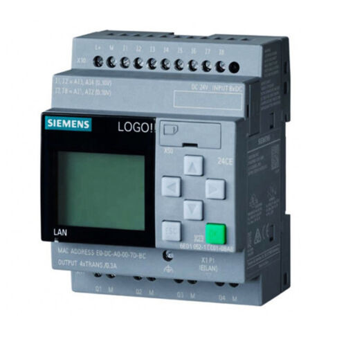 Quality 6ED1052-1CC01-0BA8 Siemens PLC , Siemens Logo 24CE Logic Module for sale