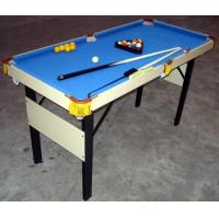 China Folding Mini Snooker Game Table , PlusOne Sports Pool Billiard Table For Kids Fun factory