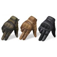 china Men Outdoor Tactical Gear Hard Knuckle Goat Skin With Neoprene Padding
