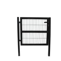 China H1m Powder Coated Wrought Iron Garden Fence factory