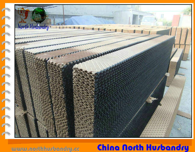 China poultry evaporative climate control cooling pad factory