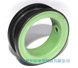 Quality 2 - 24 Inch PTFE Valve Seat Round Shape DN50 - DN600 Port Size For Valve / Gas for sale