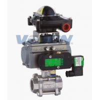 China Numatics Asco Namur Solenoid Valve With Veson Actuator For Water Waste Plant factory