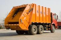 China Convenient Howo Garbage Compactor Truck / Sanitation Garbage Truck Model Qdz5250zysa factory