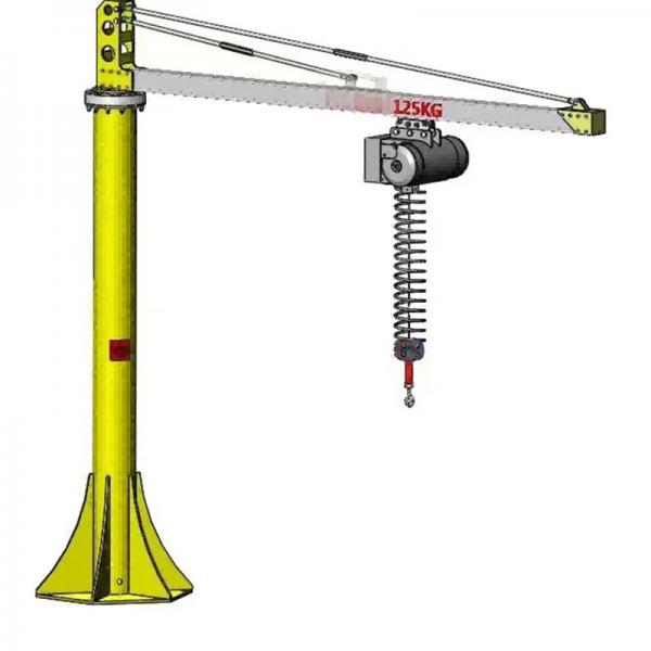 Quality 2t 5t Mobile Floor Mounted Jib Wall Traveling Workshop Column Crane for sale