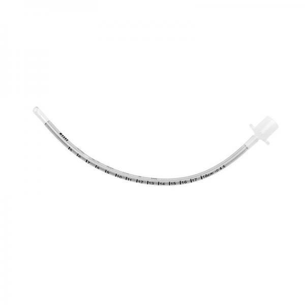Quality Reinforced Anesthesia Catheter Oral / Nasal Smooth Clear Endotracheal Tube Uncuffed for sale
