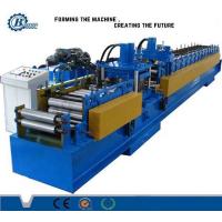 Quality Heat - Treated Purlin Roll Forming Machine With Color Steel Sheet 1.5 - 3.0mm for sale
