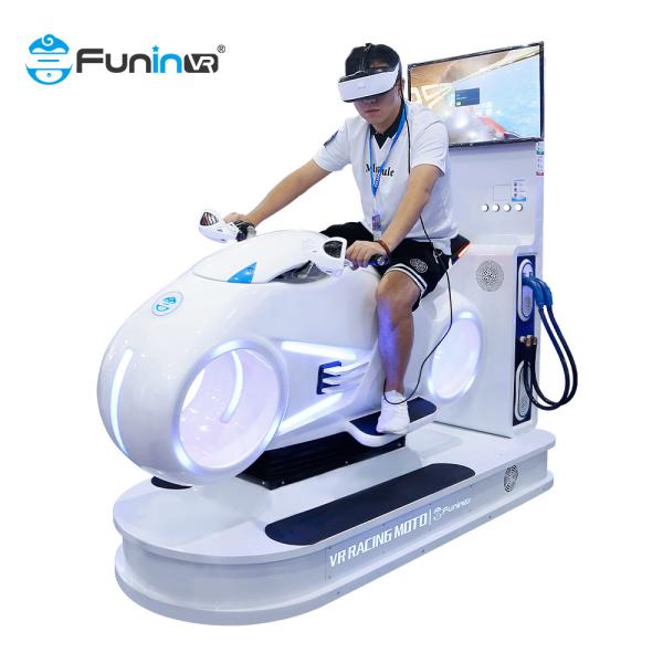 Quality Virtual Reality Driving Simulator 9D VR Racing Game Machine VR Motorcycle for sale