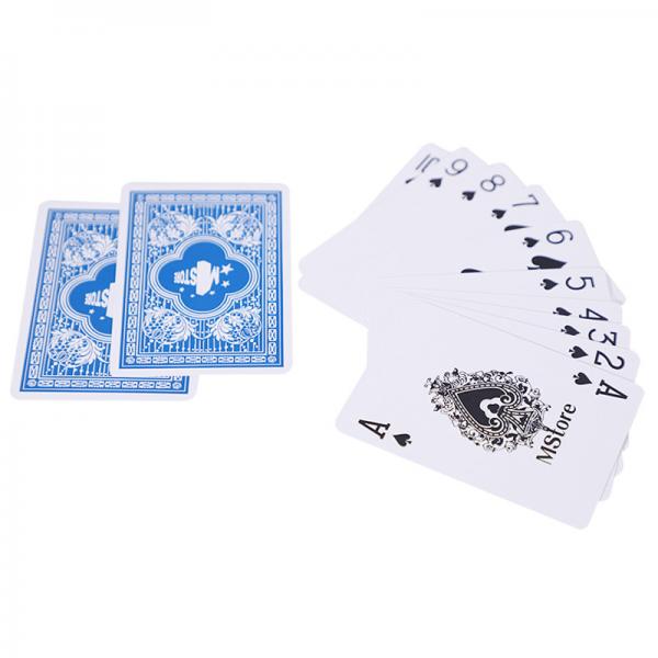 Quality Poker Size Custom Playing Cards With 4 Eights 4 Nines 4 Tens for sale