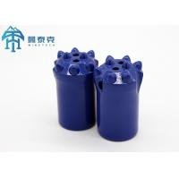 China Mth 11 Degree Tapered Button Bit Short Skirt Tungsten Carbide Rock Drill Tool factory