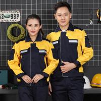 China Hot Sale One Piece Work Clothes Coveralls Work Uniform With Reflective Tapes For Workman factory