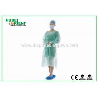 Quality Soft Disposable Medical Use Non-Woven Isolation Gowns With Knitted Cuffs For for sale