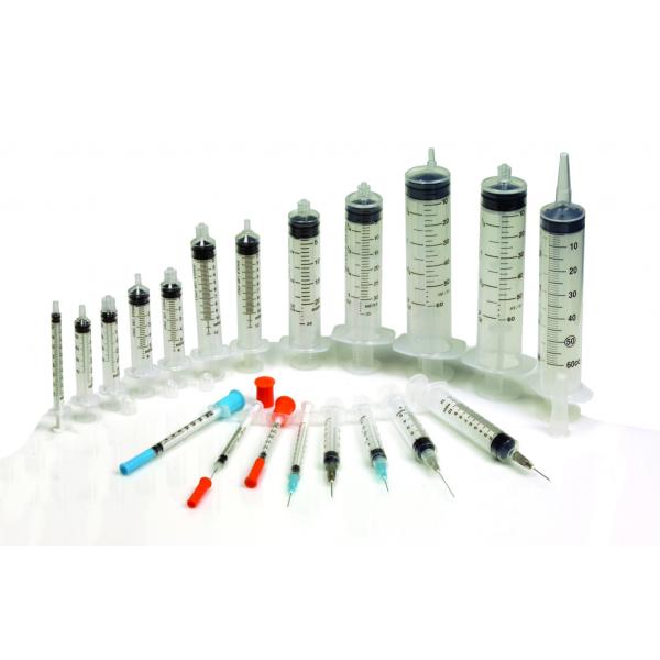 Quality 0.1-2ml hypodermic disposable needles Medical Injection Syringe for Hospital Use for sale