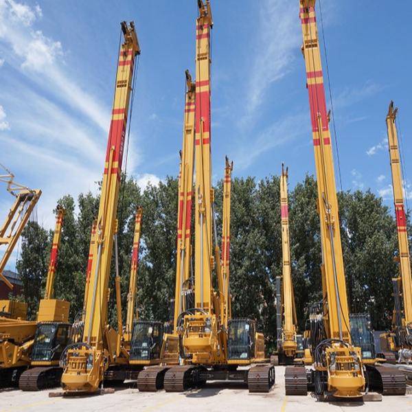Quality TR Series Rotary Drilling Rig mounted High Stability Original Caterpillar Base for sale