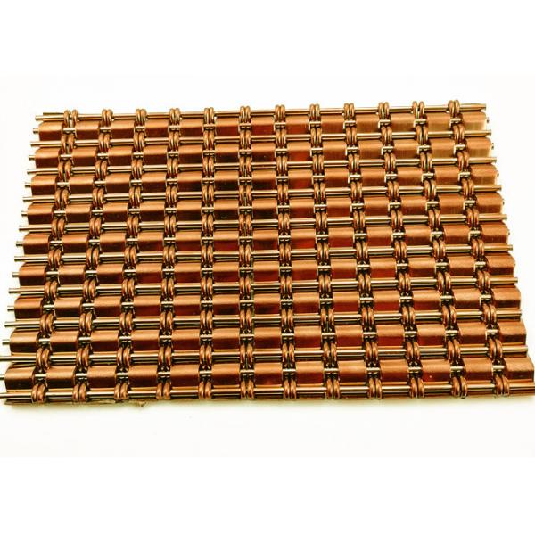 Quality Decorative Metal Architectural Wire Mesh Fabric For Exterior Facade And Cab Wall for sale