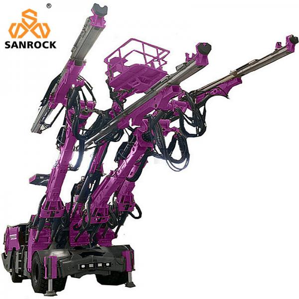 Quality Hydraulic Underground Jumbo Drilling Rig Three Booms Tunneling Drilling Rig for sale