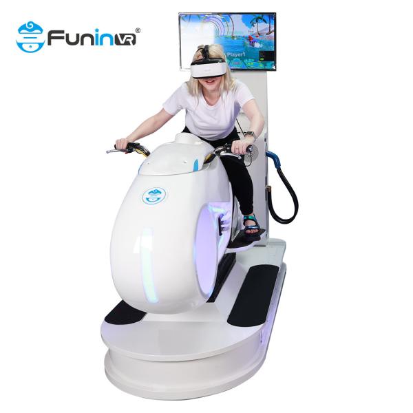 Quality Virtual Reality Driving Simulator 9D VR Racing Game Machine VR Motorcycle for sale