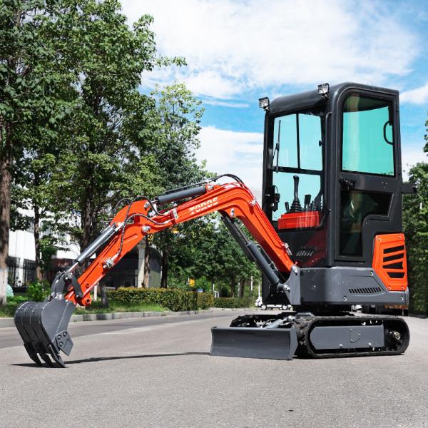 Quality Customizable Hydraulic Mini Excavator For Farm Use 1.2ton Easy To Operate for sale