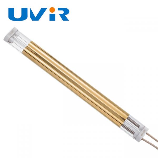 Quality UVIR Medium Wave Infrared Lamp , CE ROHS Quartz Tube Infrared Heaters for sale