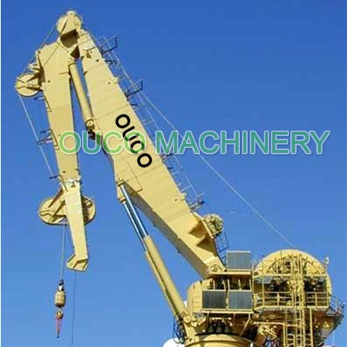 Quality Steel Structure 5t Extendable 10m knuckle Marine Cranes for sale