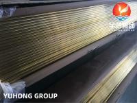 China Brass Alloy Seamless Tube ,ASTM B111 C44300 / CuZn28Sn1/ CZ111, For Condenser And Cooling Application factory