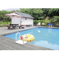 Quality Villa Residence Rectangular Metal Frame Pool With PVC Tarpaulin 5*30m for sale