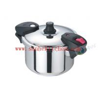 China Factory supply hot sale fashional stainless steel pressure cooker,Triple bottom factory