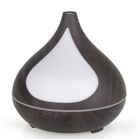 Quality Cool Mist 13W 400ml Wood Grain Aroma Diffuser For Home Office for sale