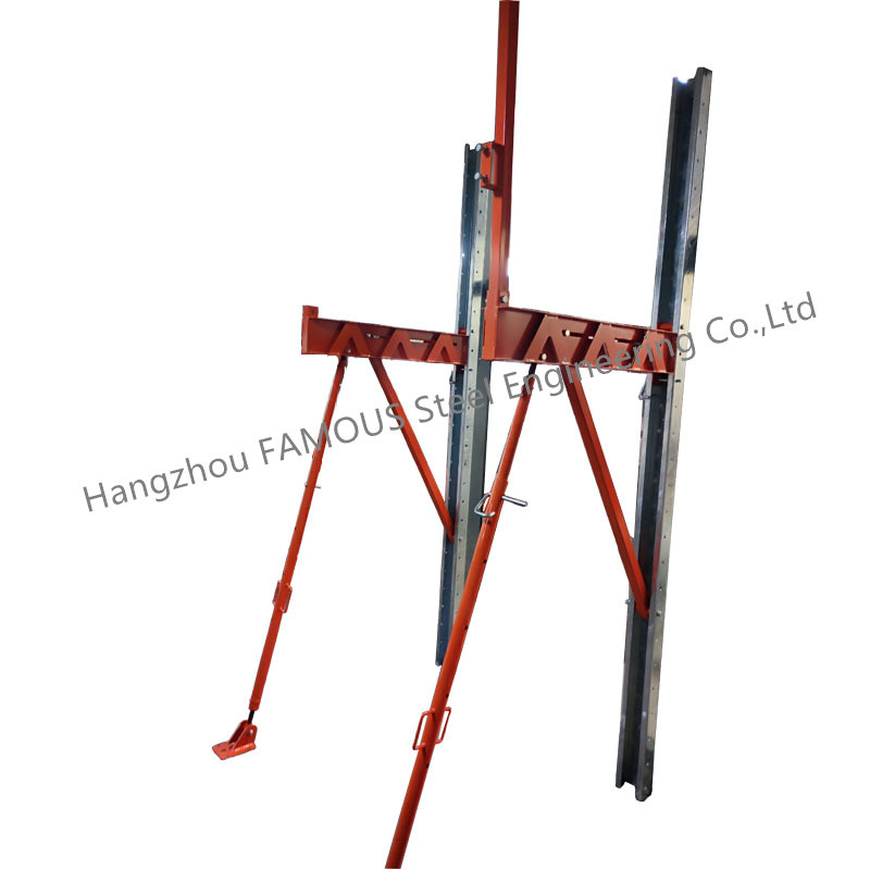 China Collapsible Steel Bracing  For ICF Walls / ICF Bracing Or Steel Support factory