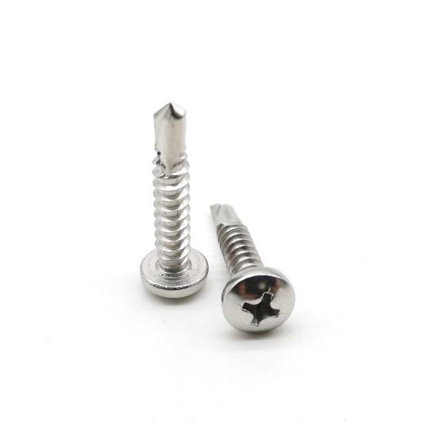 Quality DIN 7504 N Pan Head Self Tapping Phillips Screws Stainless Steel 304 for sale