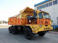 China U Shape Rigid Dump Truck , Single Side Cab 50 - 60 Ton Heavy Dump Truck factory