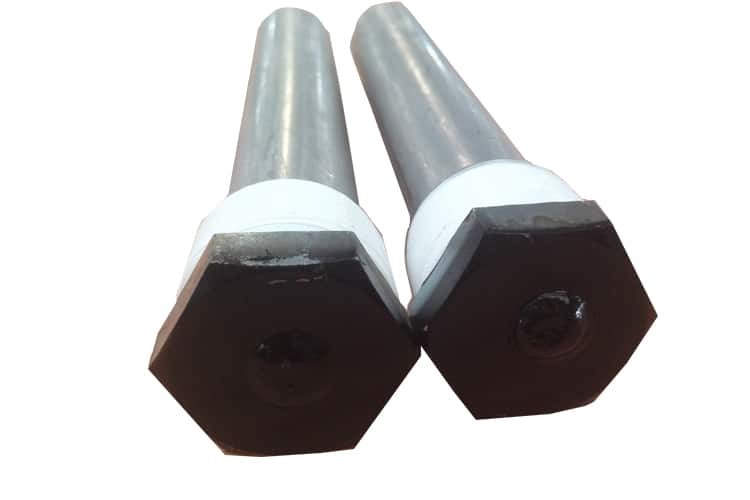 China Corrosion Protection Magnesium Anode Rods Magnesium Sacrificial Anode Rod for sale