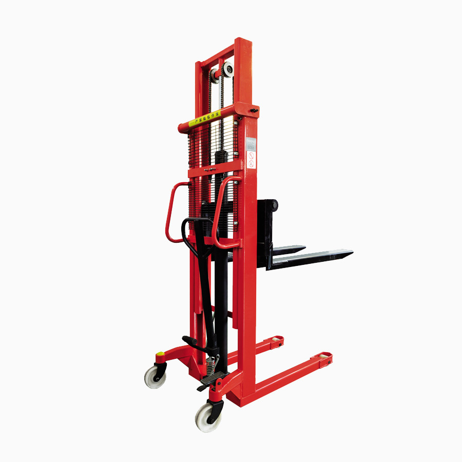 hydraulic manual stackers warehouse lift machine for sale