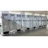 China Double Door Commercial Refrigerator upright cooler /refrigeration display case factory