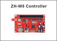 China ZH-W5 Wifi led control card usb support 128*1280,256*640 pixels led monochrom,rgb,dual panel control system factory