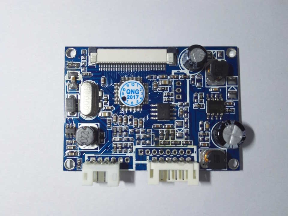 China AV Input LCD Driver Board TTL 40 Pin Interface 4.3 Inch 480x270 / 5.0 Inch 800x480 factory