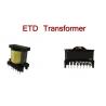 China ETD34 Large Power Transformer High Frequency UL Low Height Screen Protect factory