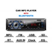 Quality High Power Bt Car Stereo Bluetooth Auto Cd Player Aux Input Mp3 Car Stereo for sale