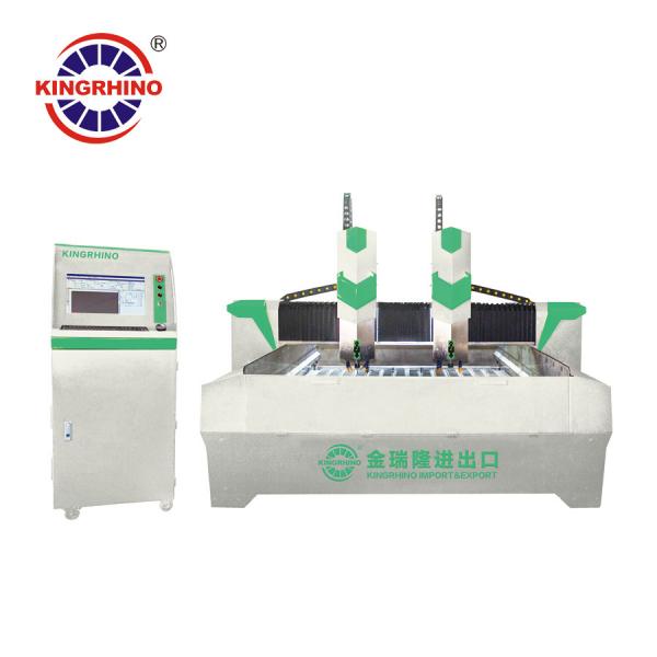 Quality Double Heads CNC Stone Carving Machine for sale