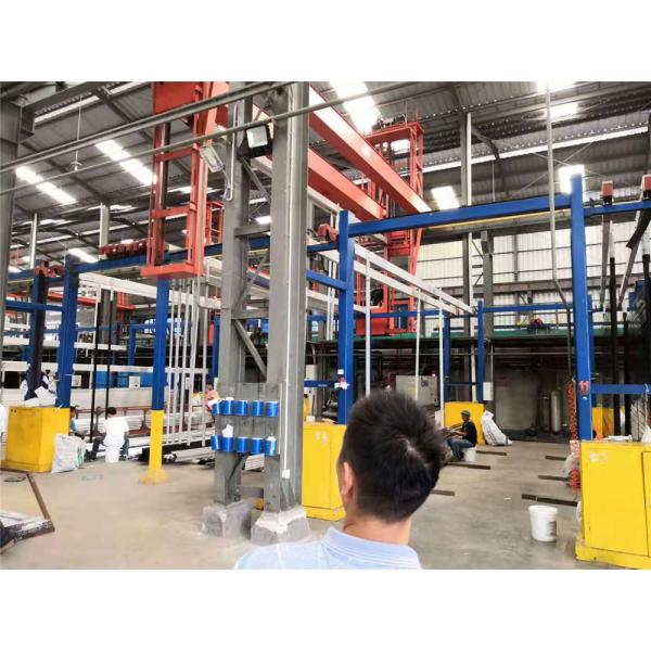 Quality Power Automated Anodizing Line Process Horizontal Anodiding line for sale
