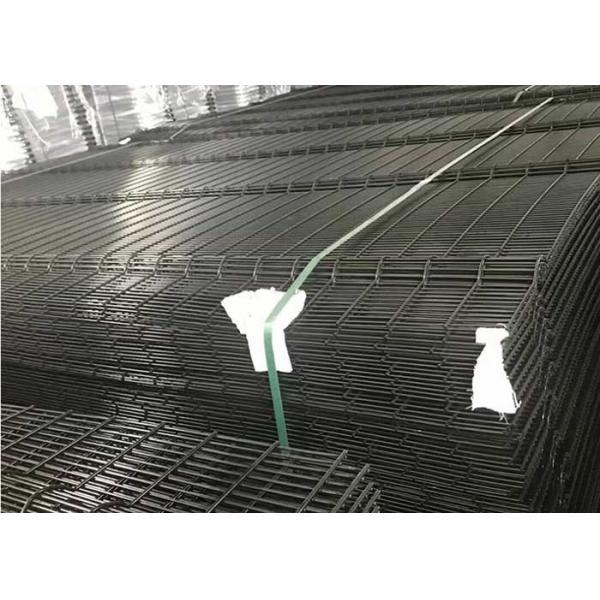 Quality Anti Climb Prison 358 Security Steel Fence Powder Coating Black Color High 2.5m for sale