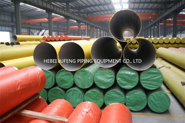 Quality 24″ Ø 600 mm PIPE, SCH10S, EFW, DUPLEX SS, ASTM A928M-UNS S31803 CLASS 1, BEVEL ENDS, ASME B36.19M for sale