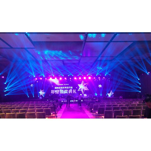 Quality Soft Rental LED Display Screen Full Color IP42 Magnet Attached For Stage for sale