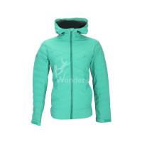 China Men's Waterproof 3 Layer Full Zip Padded Winter Jacket Body Primaloft Insulation factory