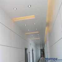 Quality PVDF Painted 2.0mm Fireproof Ceiling Board , Perforated False Ceiling for sale