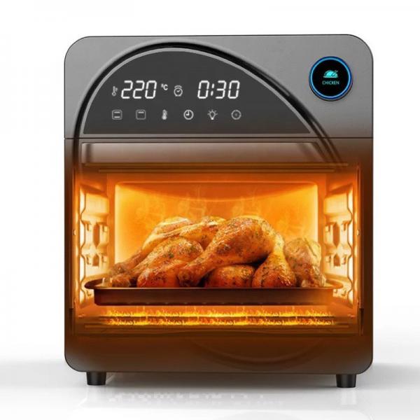 Quality 7L 12L 24L Stainless Steel Digital Air Fryer Steam Function Air Toaster Oven No for sale
